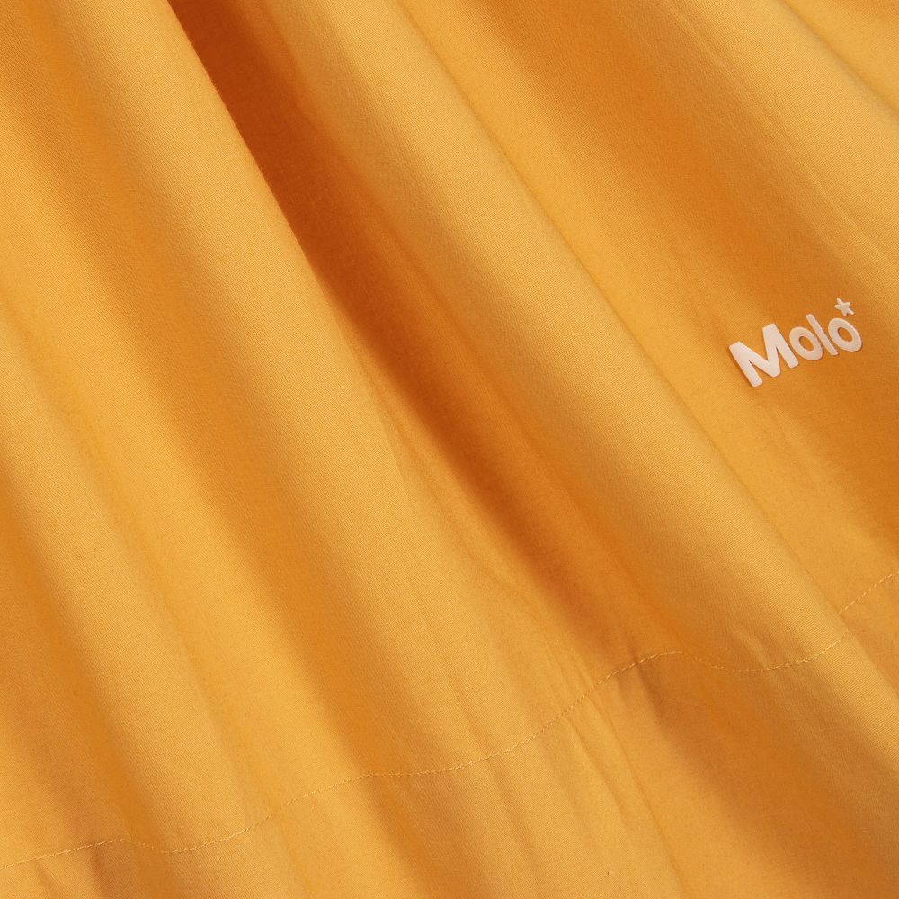 Molo-تنورة ماكسي قطن عضوي بوبلين لون أصفر موتارد | Childrensalon Outlet