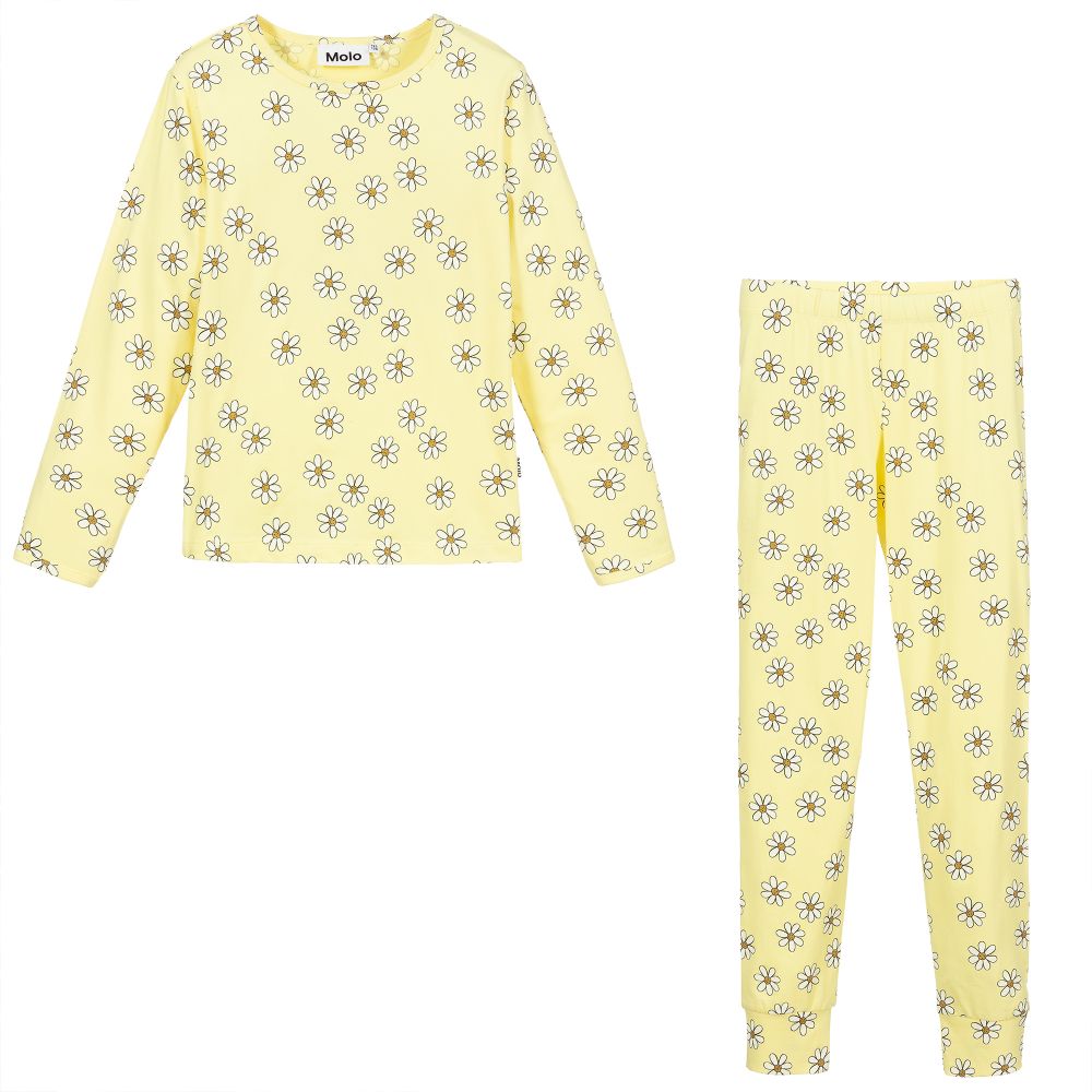 Molo-Желтая пижама из органического хлопка | Childrensalon Outlet