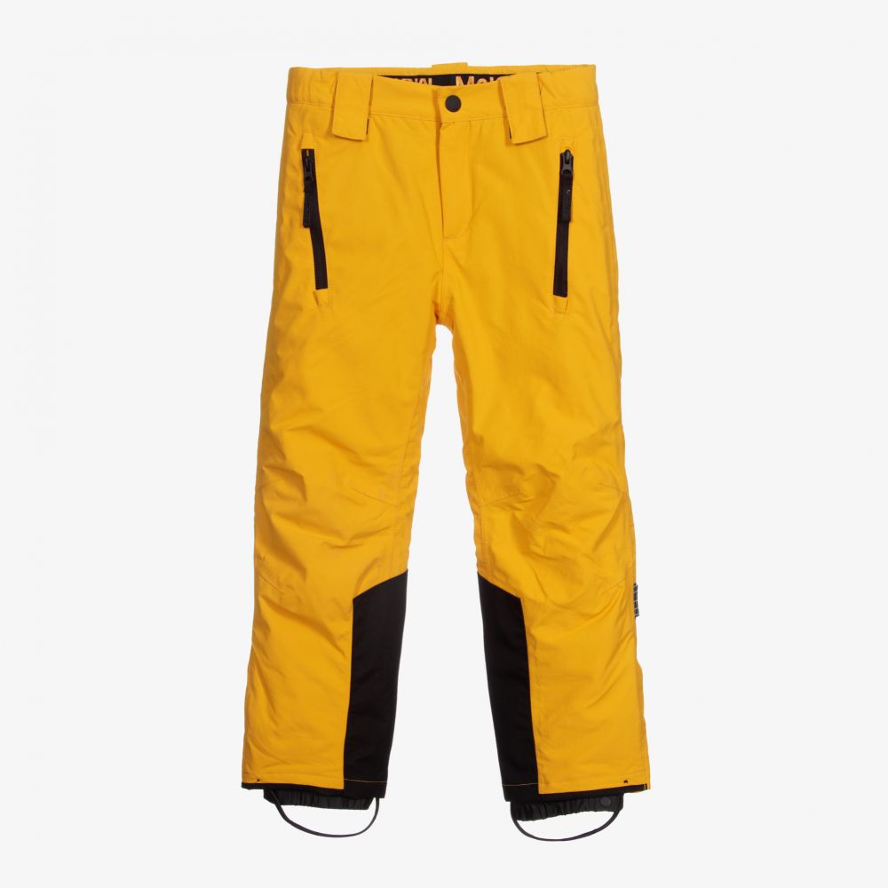 Molo - Yellow Ski Trousers  | Childrensalon