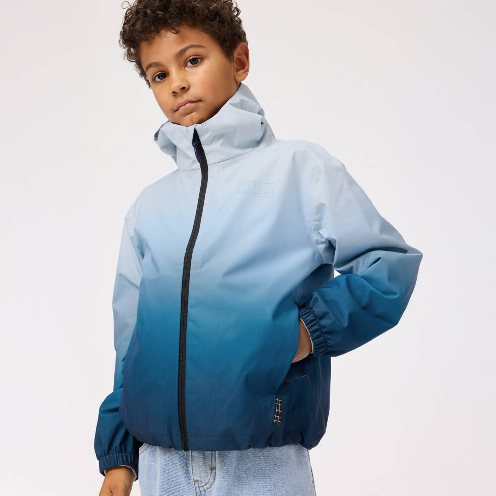 Molo-Youth Blue & White Gradient Jacket | Childrensalon Outlet