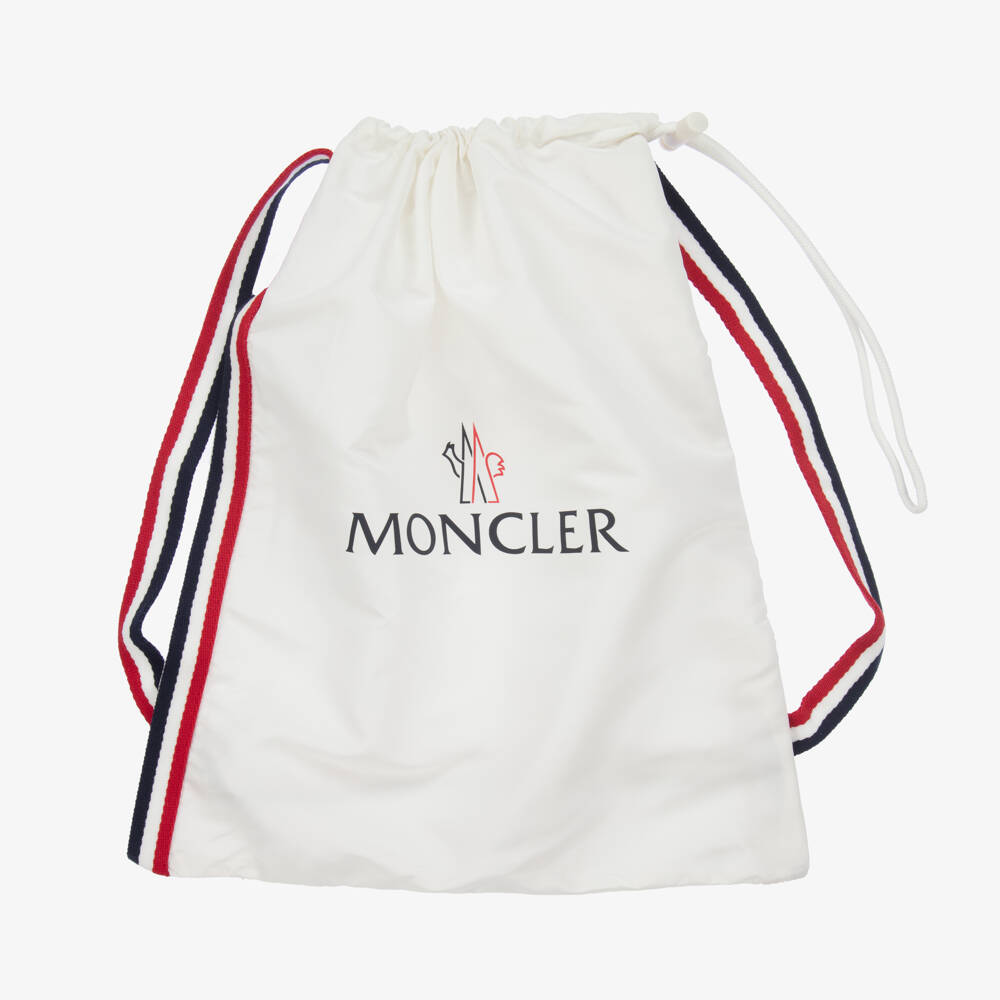 Moncler Enfant-أحذية مغامرات جلدية سوداء | Childrensalon Outlet