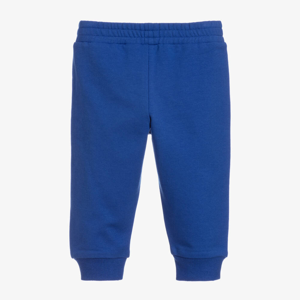 Moncler Enfant-Boys Azure Cotton Fleece Joggers | Childrensalon Outlet