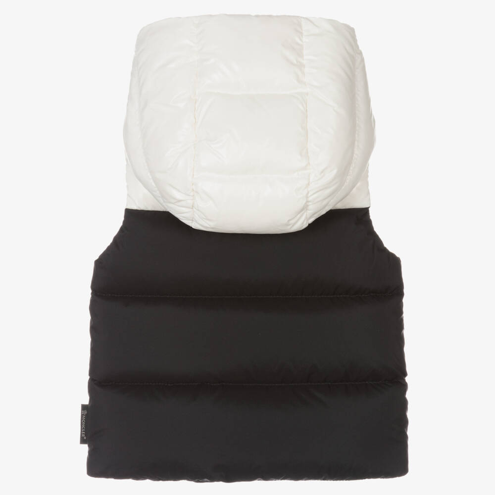 Moncler Enfant-سترة مبطنة سوداء للأولاد | Childrensalon Outlet