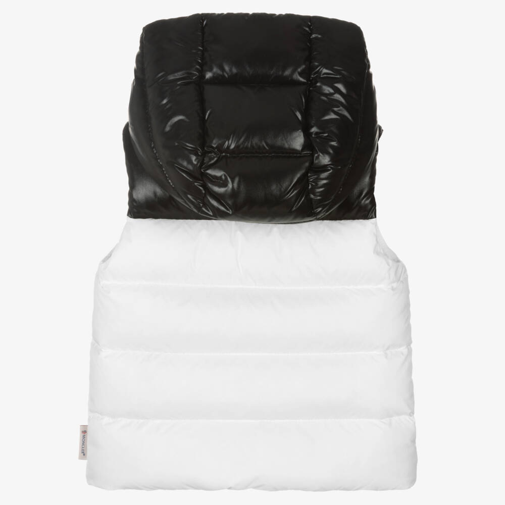 Moncler Enfant-سترة مبطنة للصبيان بلون عاجي | Childrensalon Outlet