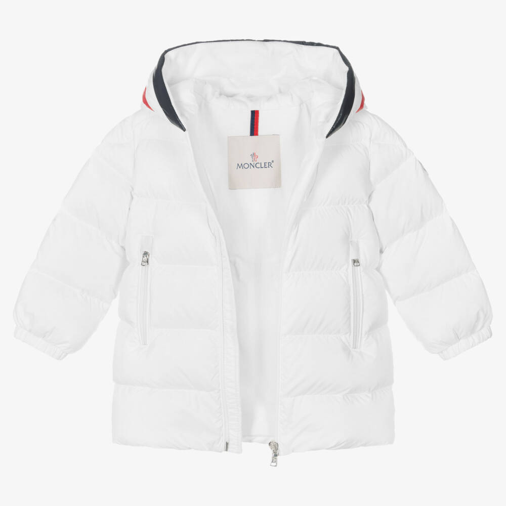 Moncler Enfant-Boys Snowy Down Hooded Coat | Childrensalon Outlet