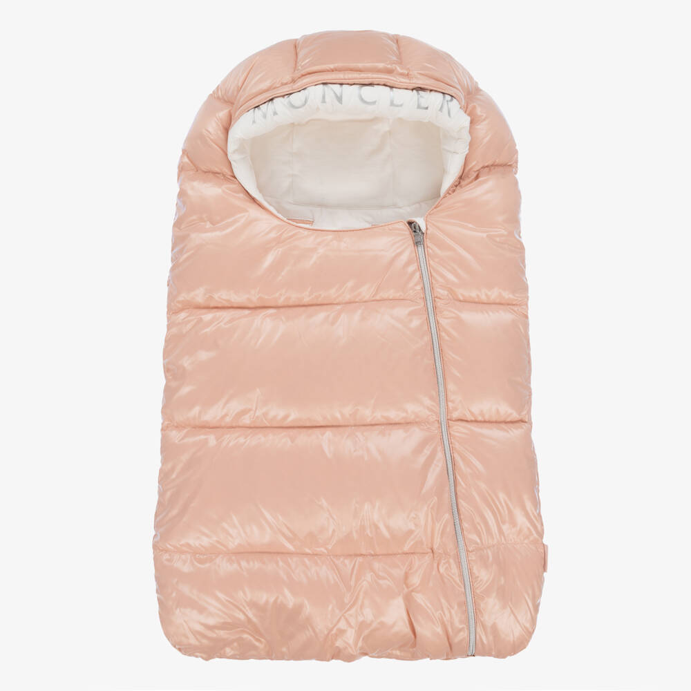 Moncler Enfant-Girls Blush Quilted Cozy Nest | Childrensalon Outlet
