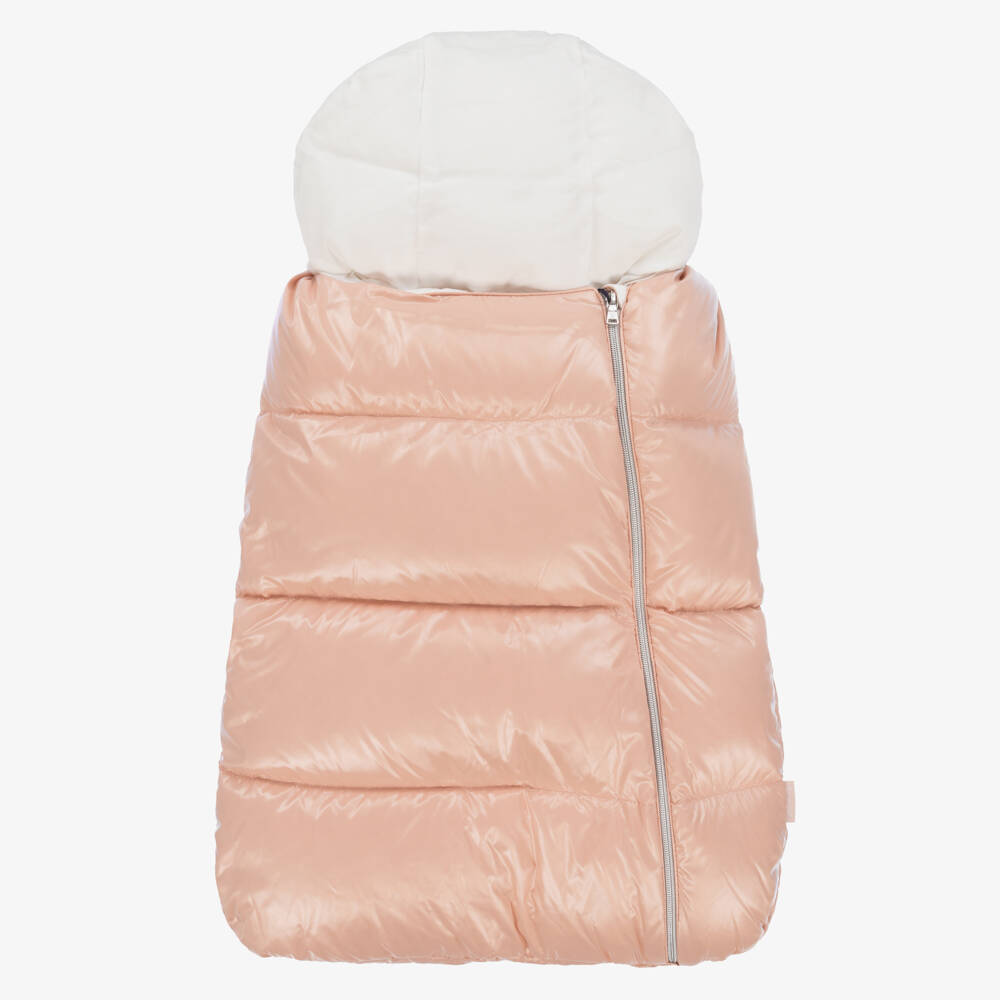 Moncler Enfant-Girls Blush Quilted Cozy Nest | Childrensalon Outlet