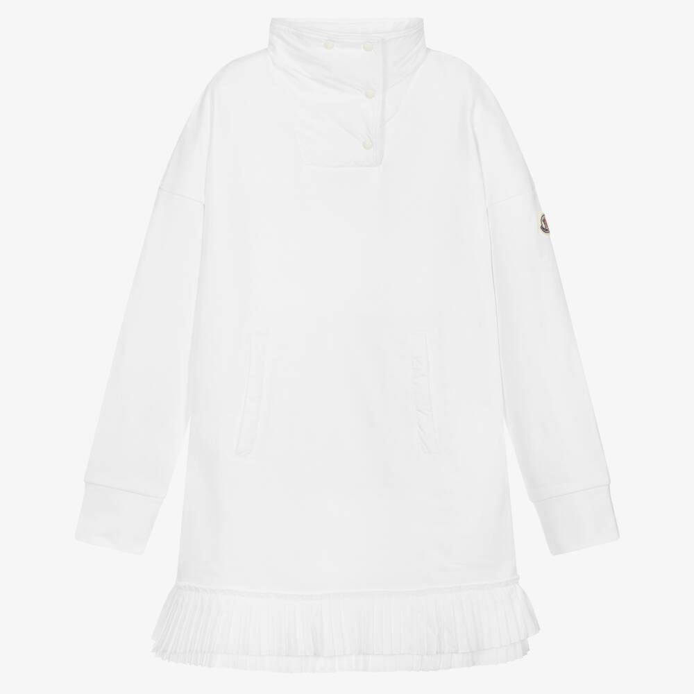 Moncler Enfant-فستان فاخر عاجي للبنات | Childrensalon Outlet