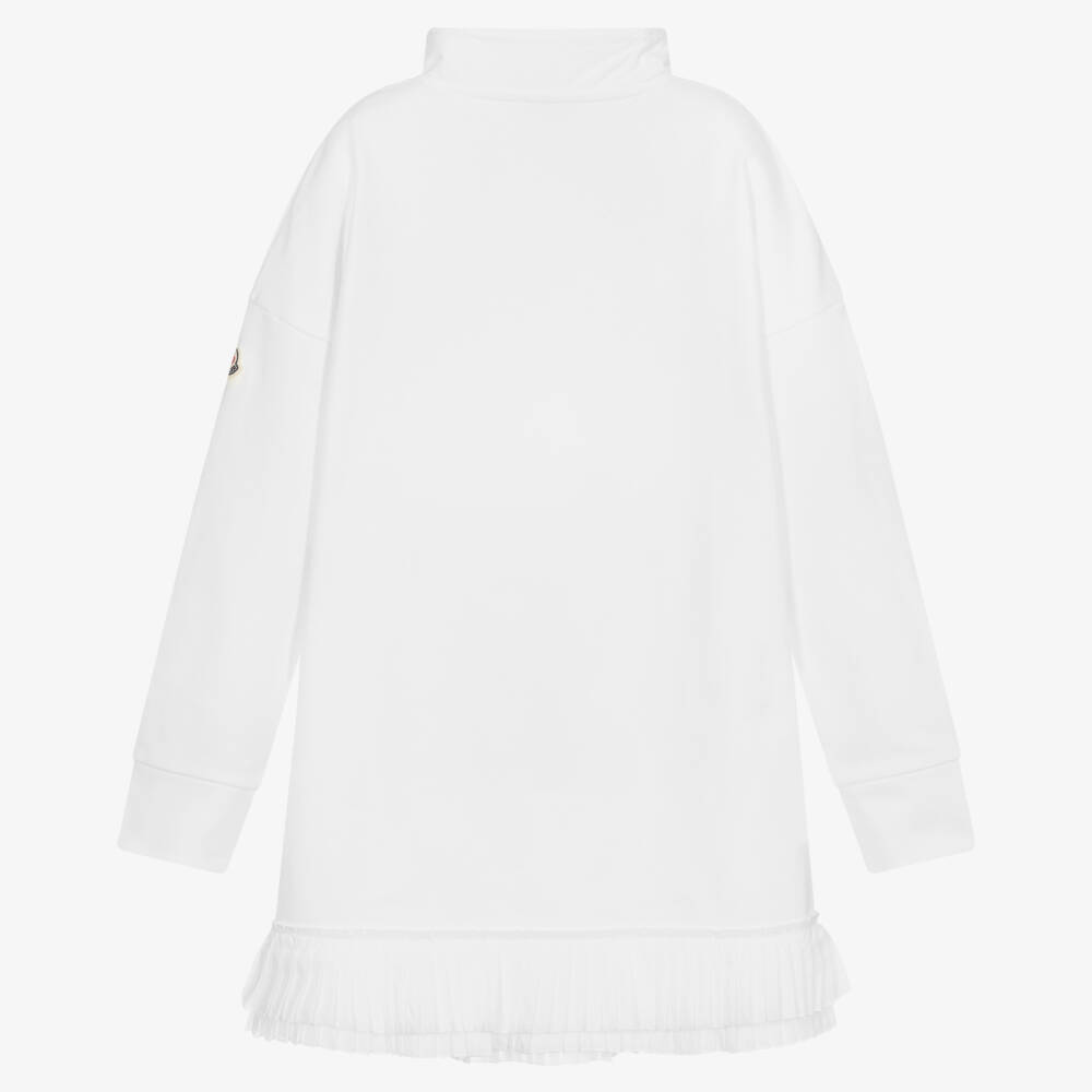 Moncler Enfant-فستان فاخر عاجي للبنات | Childrensalon Outlet