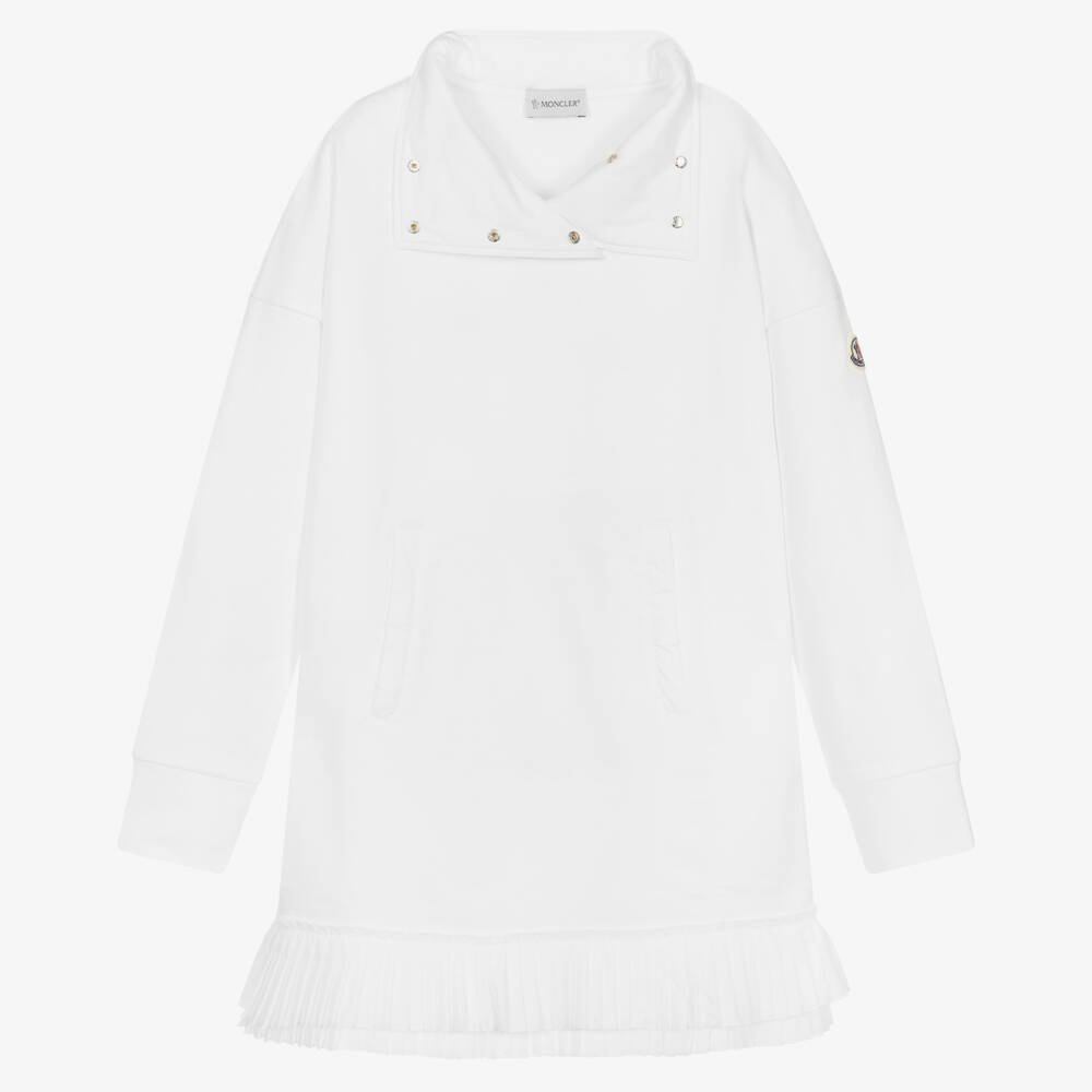 Moncler Enfant-فستان فاخر عاجي للبنات | Childrensalon Outlet