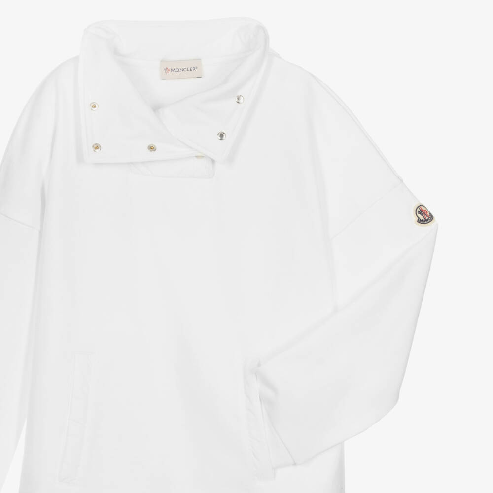 Moncler Enfant-فستان فاخر عاجي للبنات | Childrensalon Outlet