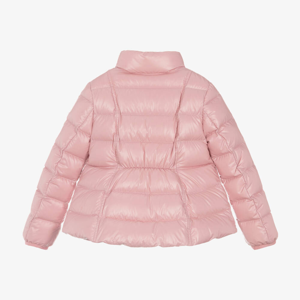 Moncler Enfant-Пуховик розовый для девочек | Childrensalon Outlet
