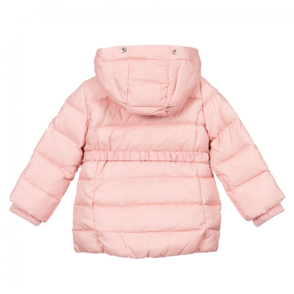 Pink jacket baby girl clearance