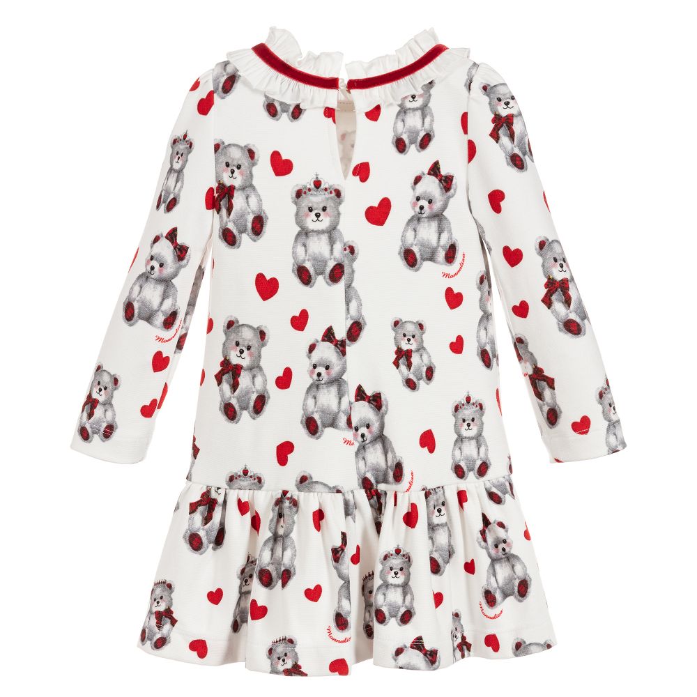 Monnalisa-Baby Girls Viscose Dress | Childrensalon Outlet