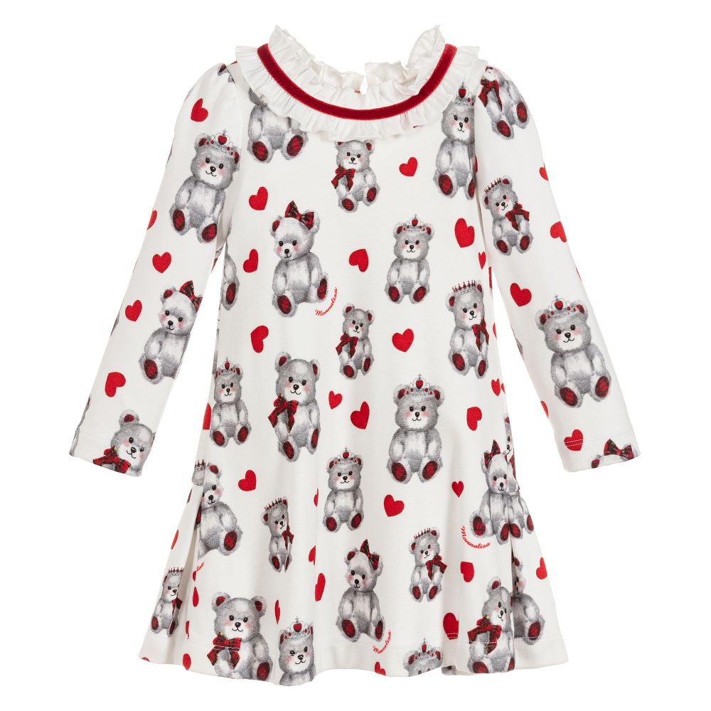 Monnalisa - Baby Girls Viscose Dress | Childrensalon