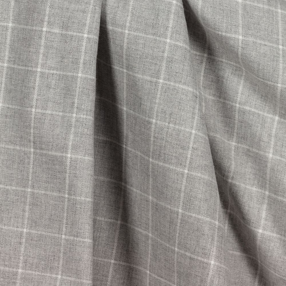 Monnalisa-Baby Grey Check Pinafore Dress | Childrensalon Outlet