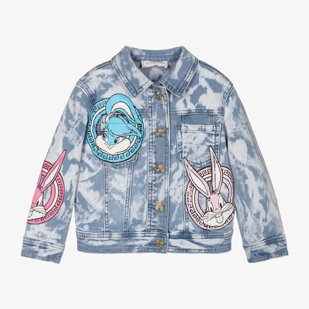 Monnalisa - Blouson bleu Bugs Bunny | Childrensalon