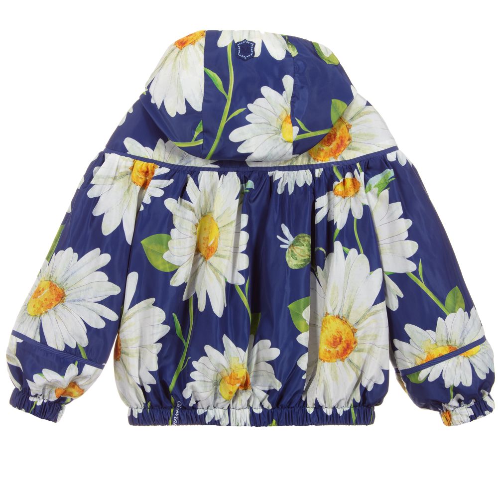 Monnalisa Dames Kleding Jassen Outdoorjassen Windbreakers Windbreaker jacket with flowers 