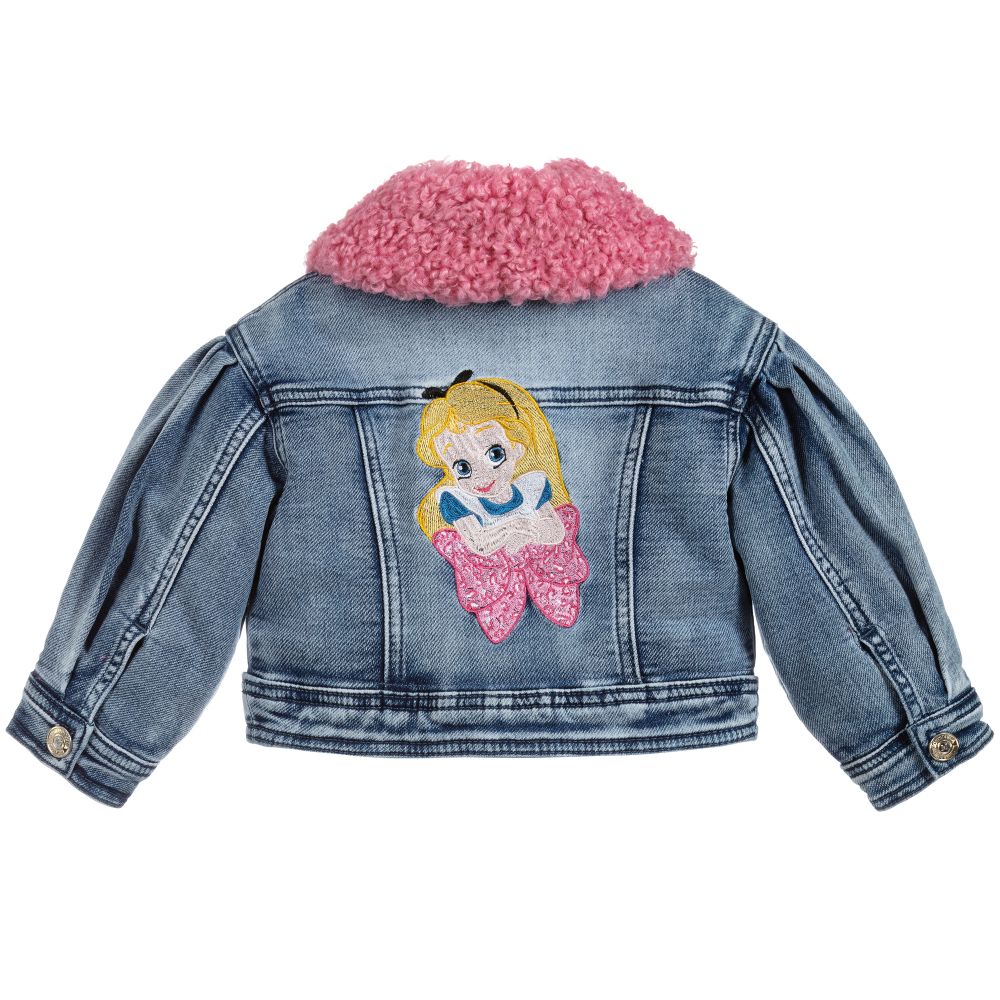 Monnalisa-Синяя джинсовая куртка | Childrensalon Outlet