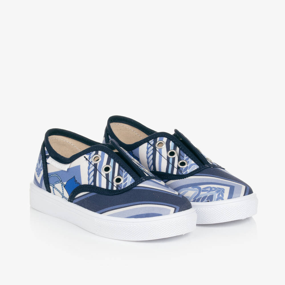 Boys laceless trainers store