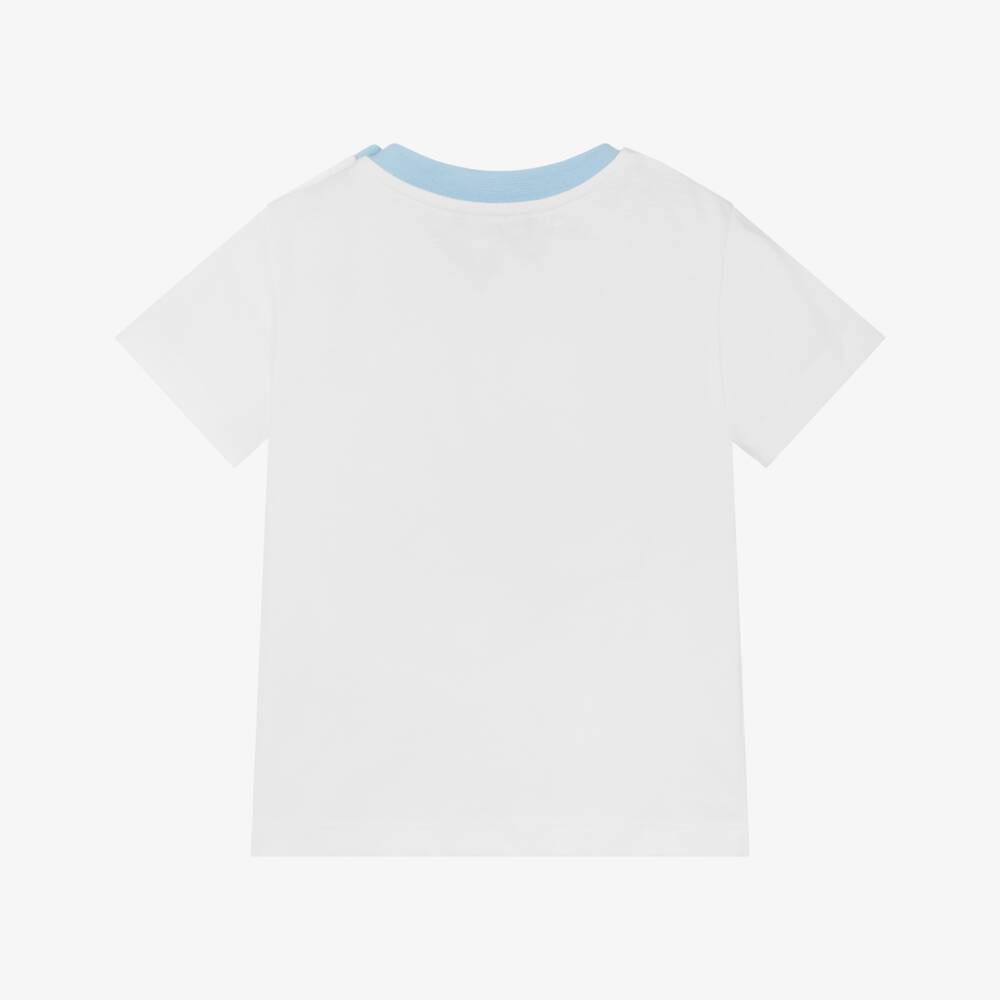 Monnalisa-Boys Cotton Tee with Penguin Design | Childrensalon Outlet