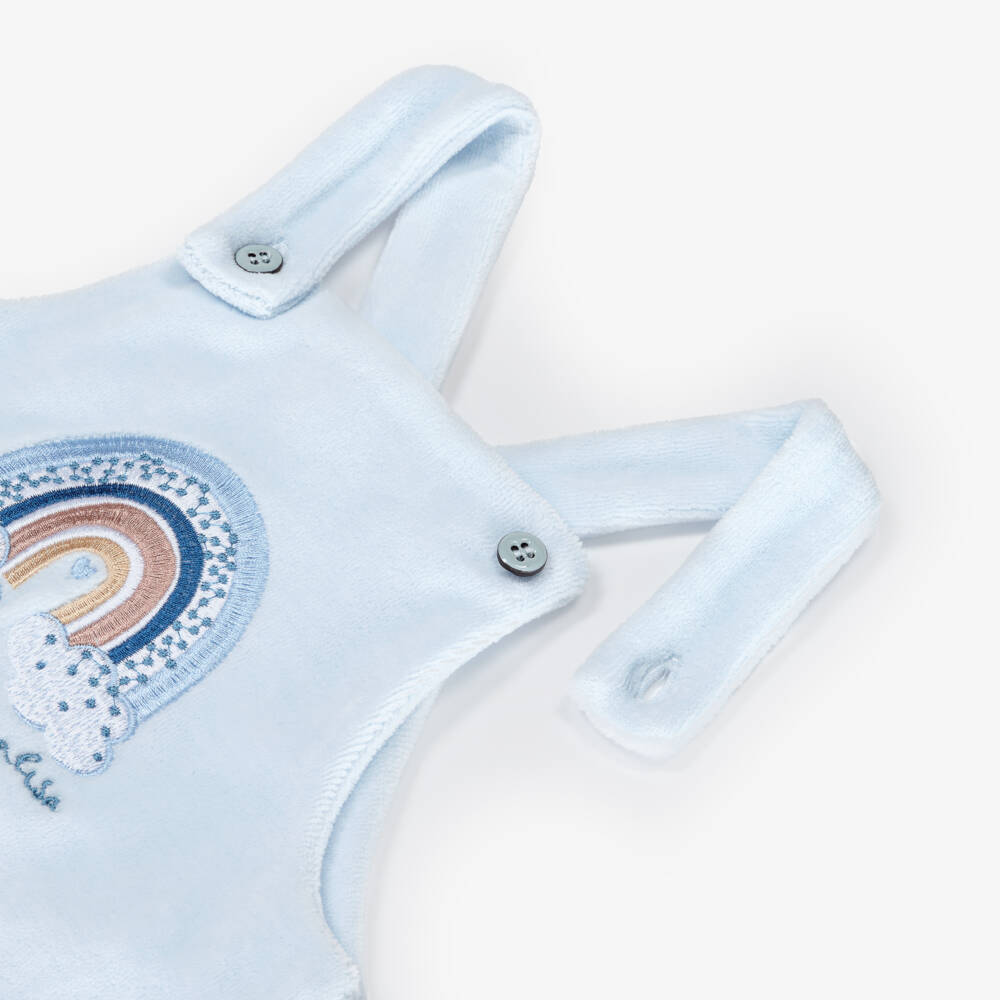 Monnalisa-Boys Rainbow Dungaree Set | Childrensalon Outlet