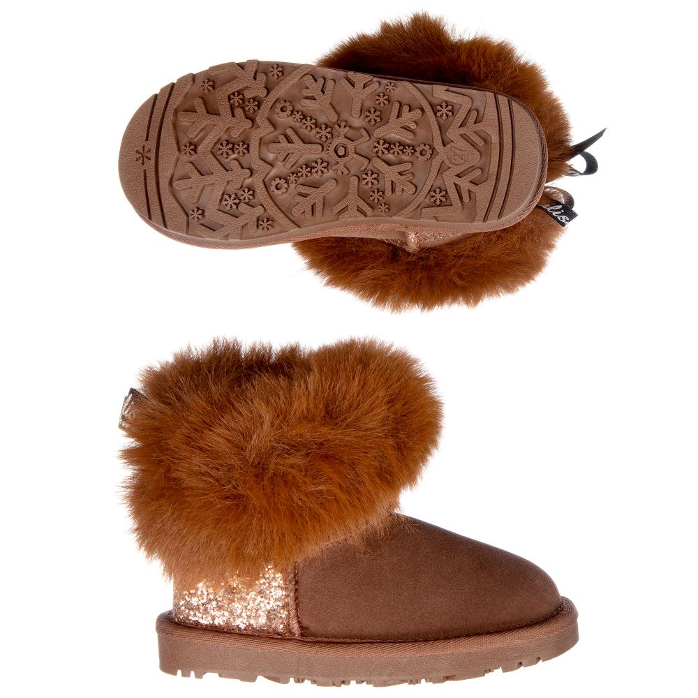 Ugg mini sales fox fur