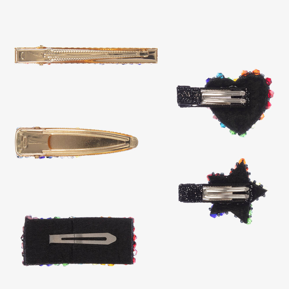 Colourful shop hair clips