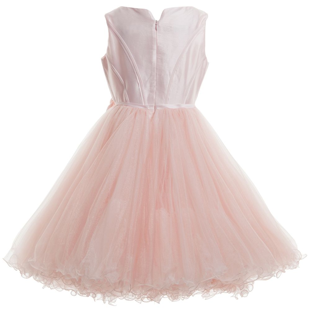 موناليزا Chic-فستان من الحرير و القماش الرقيق الشفاف | Childrensalon Outlet