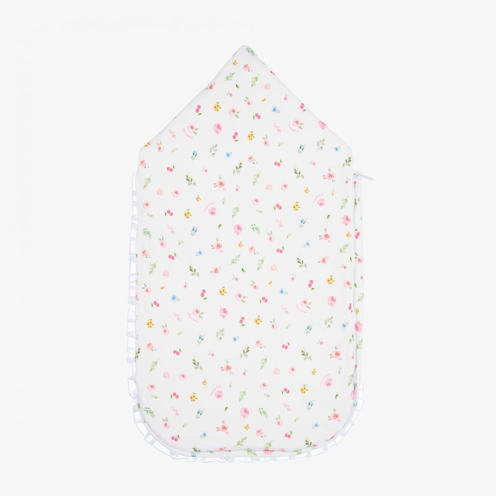 Monnalisa Floral Baby Nest 74cm Childrensalon Outlet