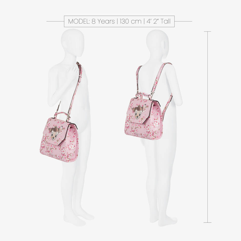 Monnalisa-Girl's Delightful Pink Bambi Satchel | Childrensalon Outlet