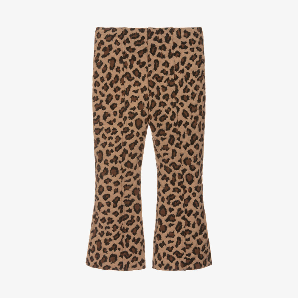 Girls leopard print trousers online