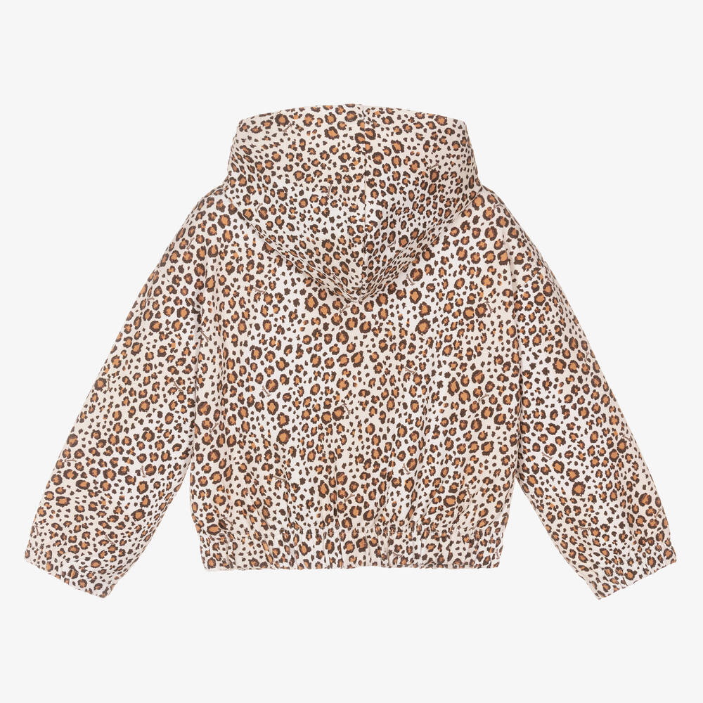 Leopard zip up clearance