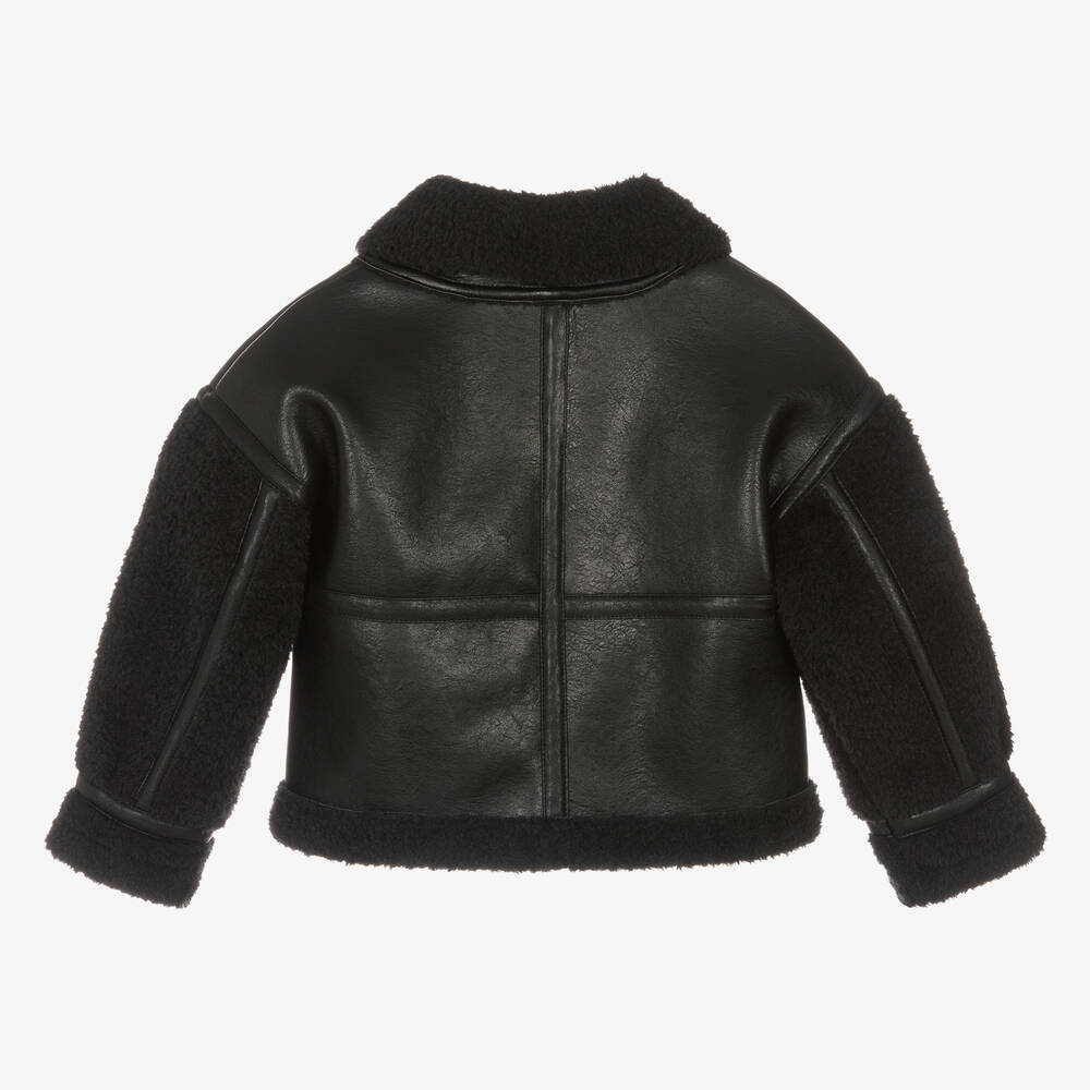 Girls aviator jacket clearance