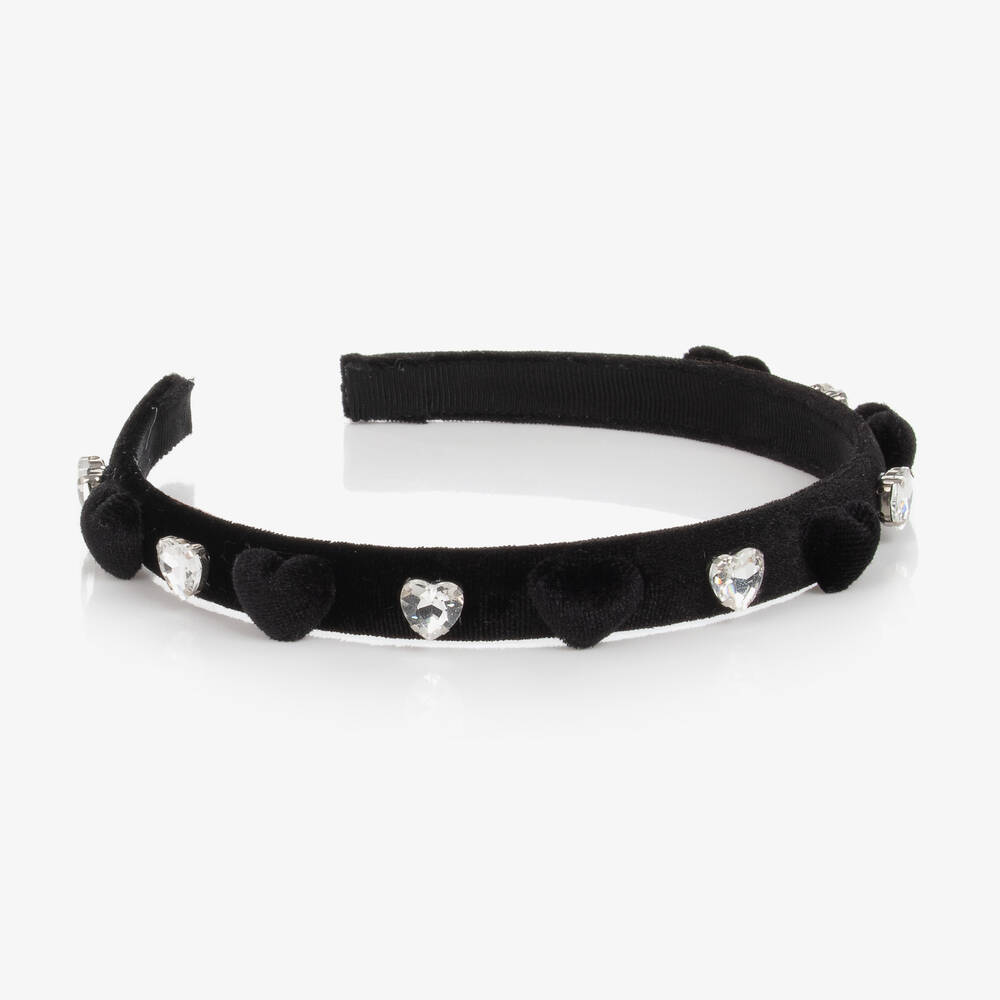 Black Jewelled Cat Ears