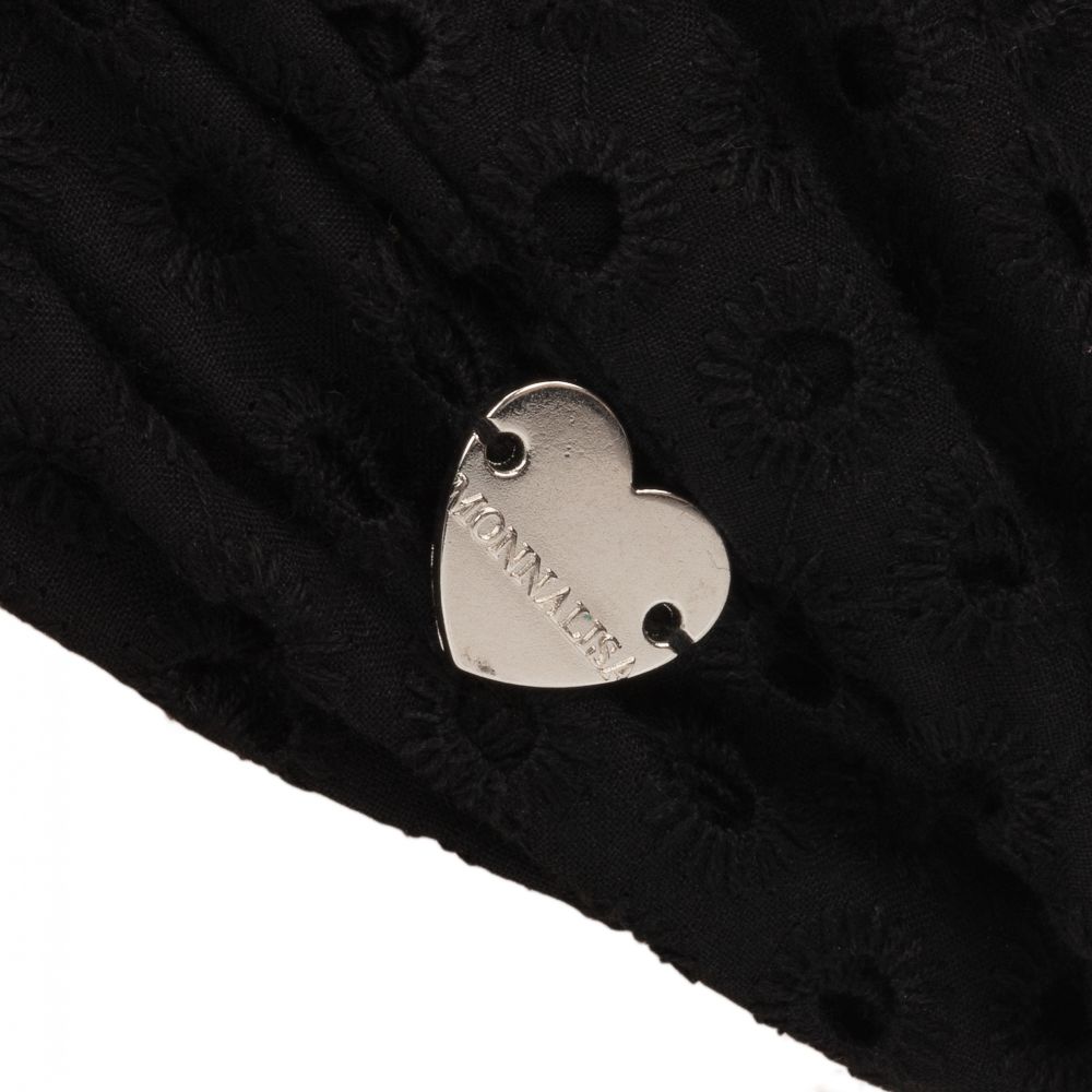 Monnalisa-Черная кружевная повязка на голову | Childrensalon Outlet