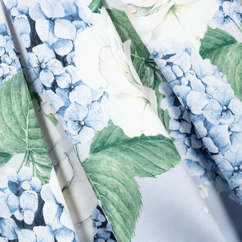 Monnalisa Chic-Girls Blue Hydrangea Skirt | Childrensalon Outlet