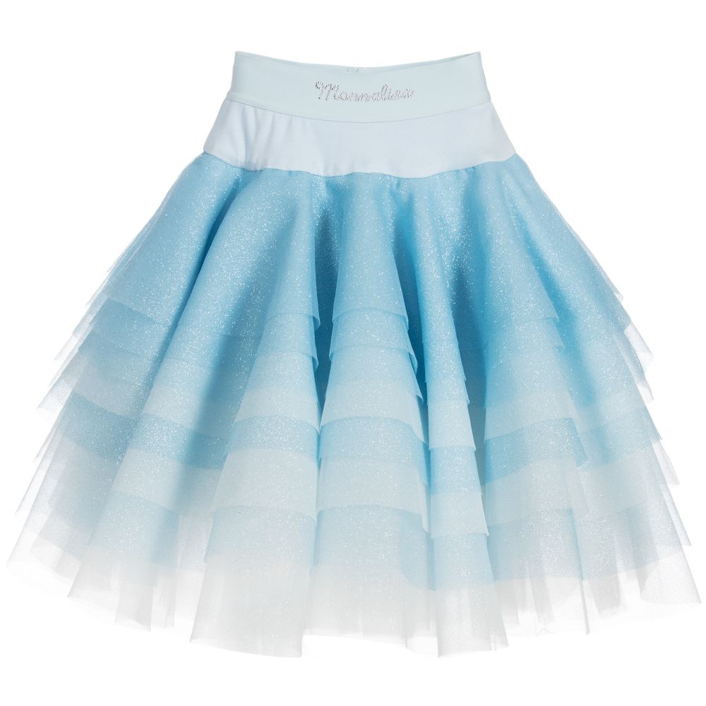 Light blue tulle clearance skirt