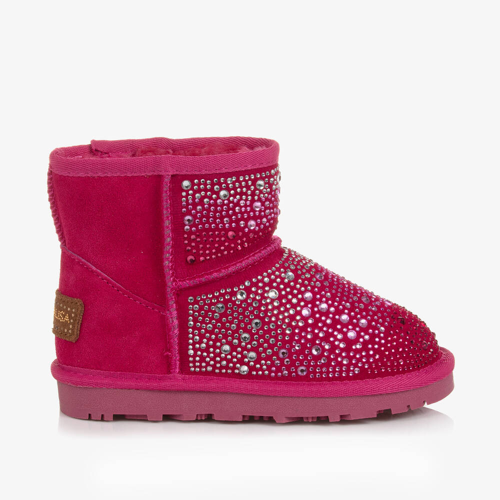 Bright pink shop ugg boots