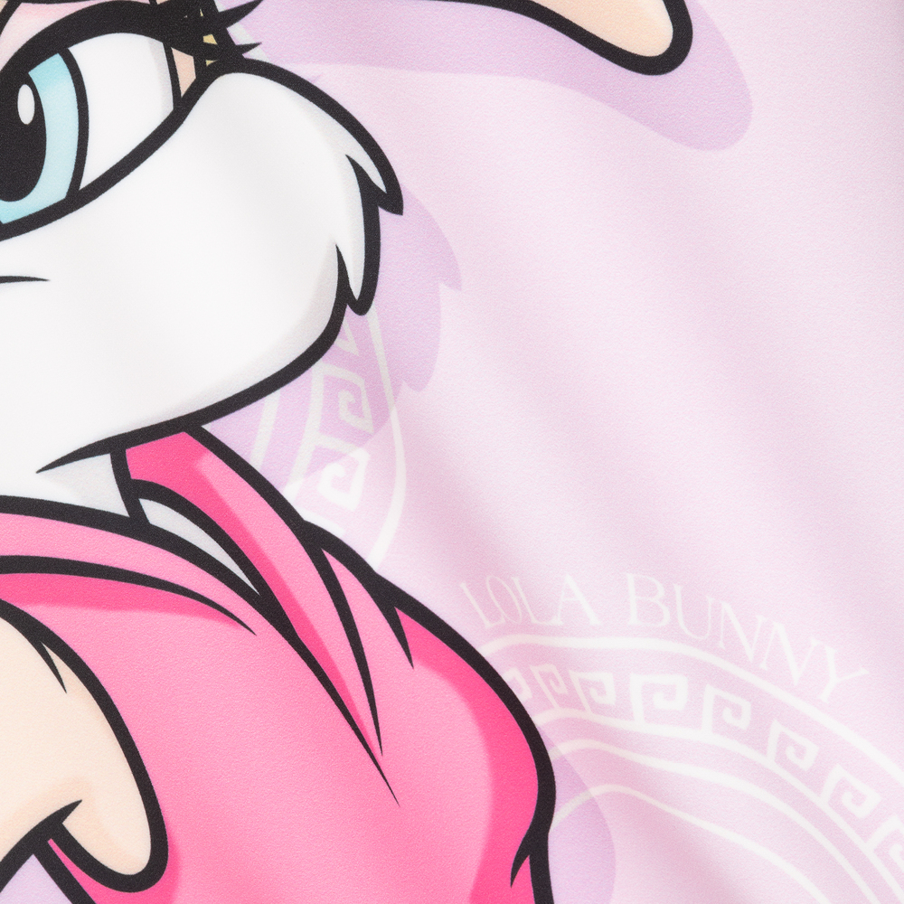 Monnalisa-Girls Bugs Bunny & Lola Dress | Childrensalon Outlet