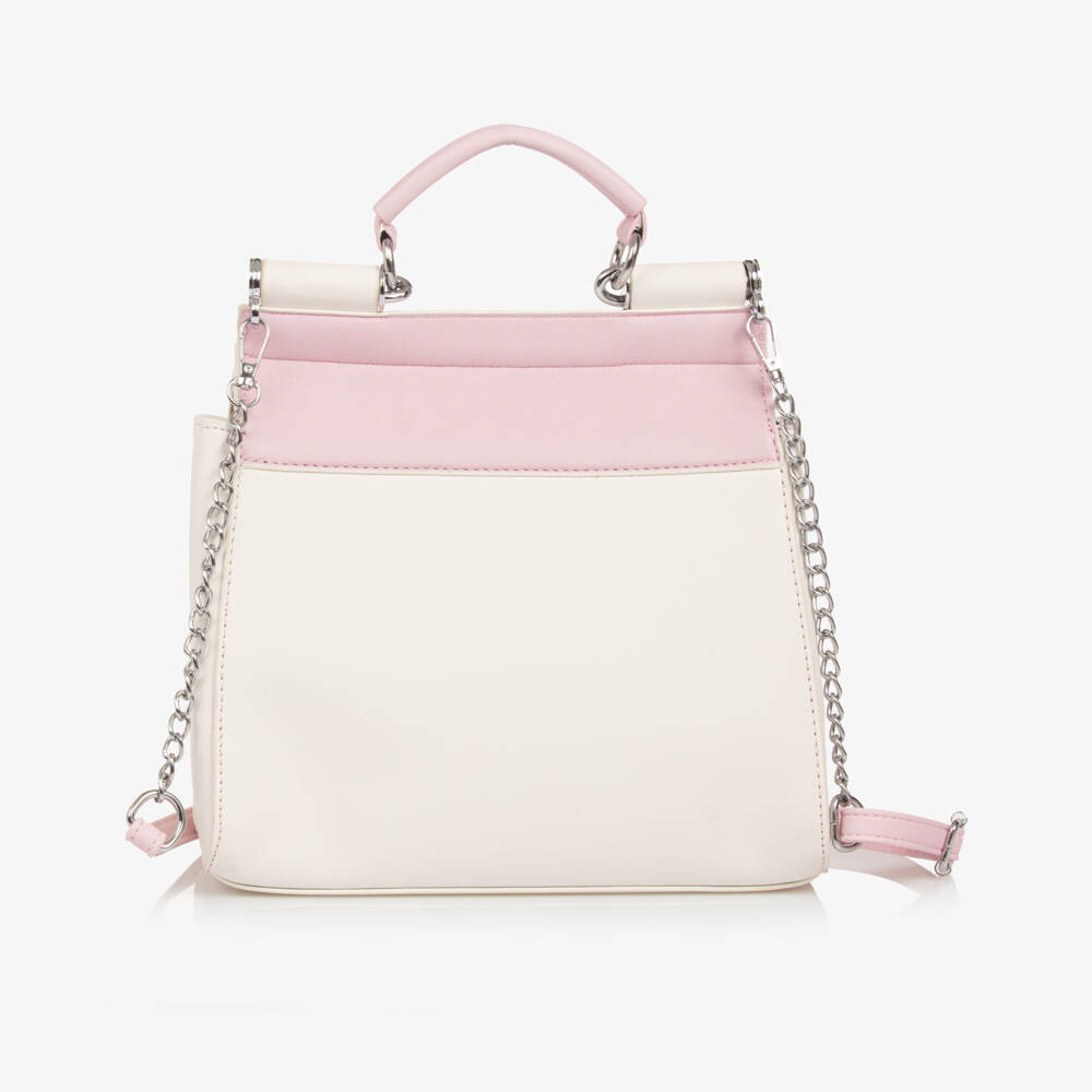 Monnalisa-Girls Charming White Wonderland Purse | Childrensalon Outlet