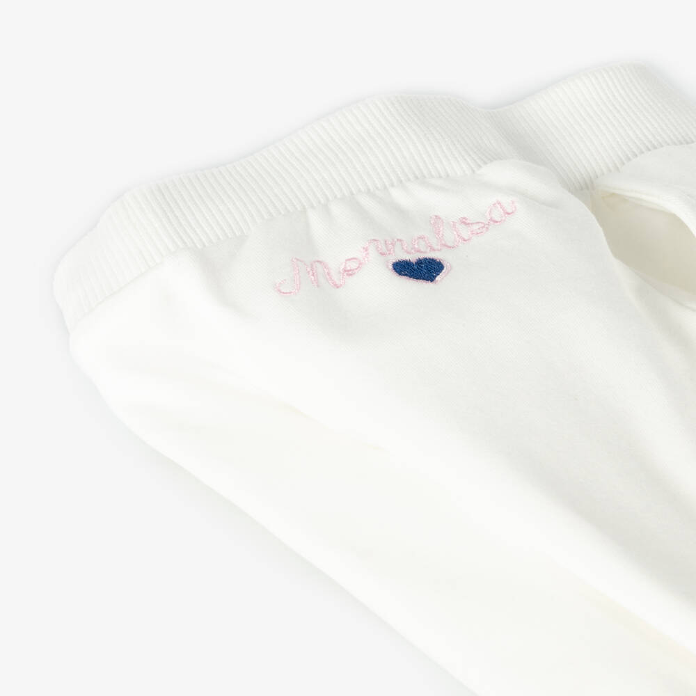 Monnalisa-Girls Cotton Bear Print Tracksuit | Childrensalon Outlet