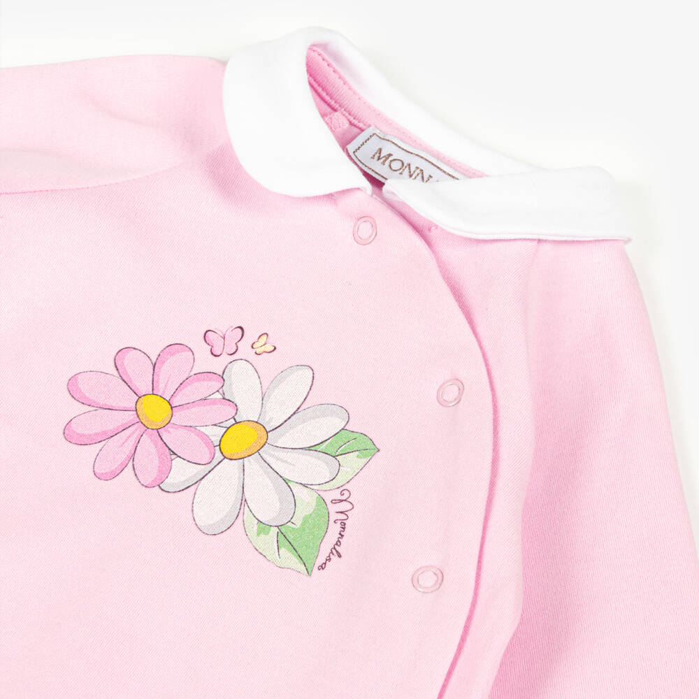 Monnalisa-Детский комплект из хлопка с ромашками для девочек | Childrensalon Outlet