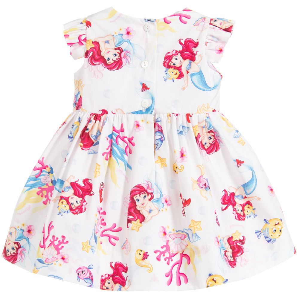 Monnalisa Bebé Girls Cotton Disney Dress Childrensalon