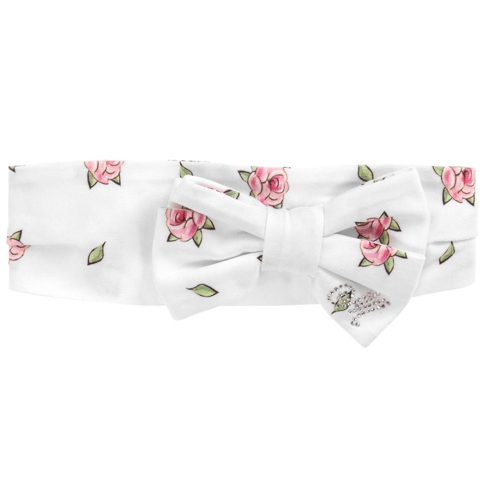 Monnalisa Bebé - Girls Cotton Headband | Childrensalon