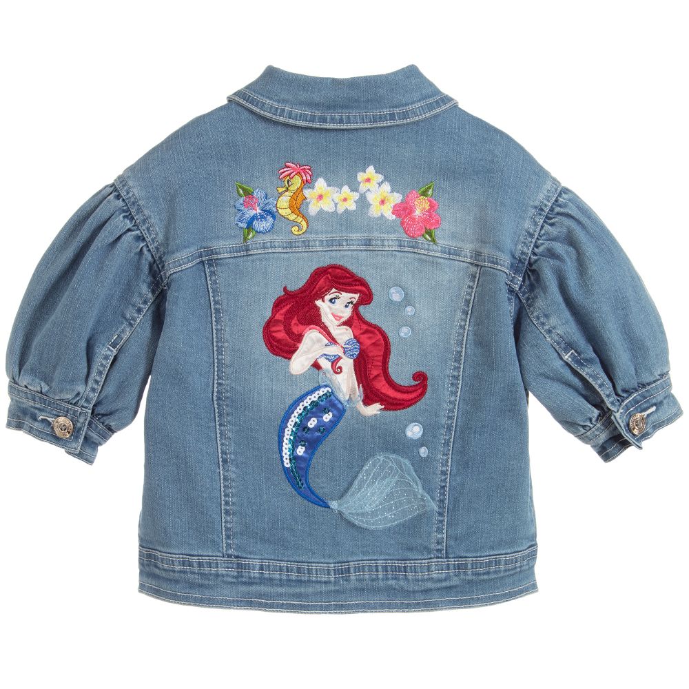 Monnalisa - Girls Disney Denim Jacket 