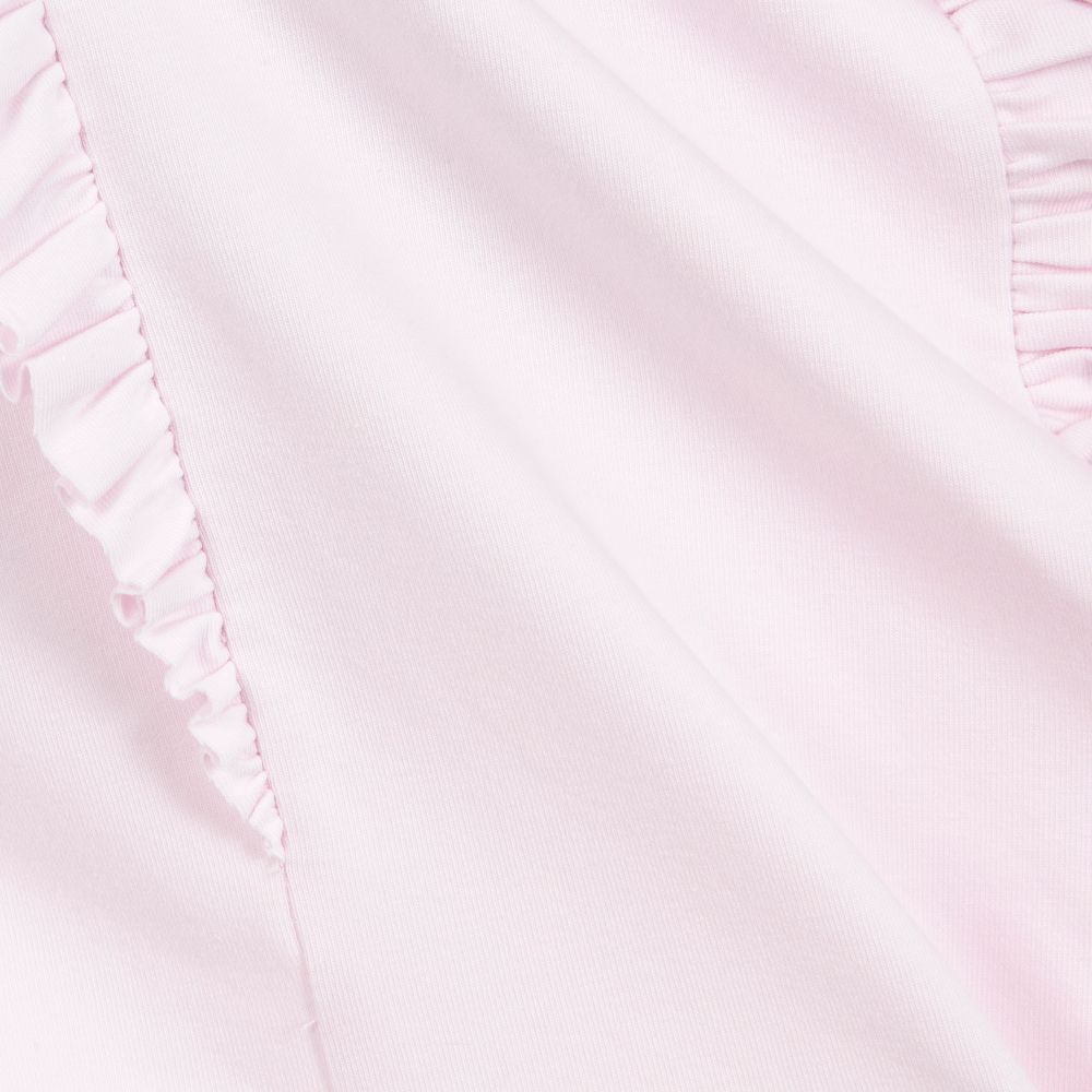 Monnalisa-Girls Disney Pink Cotton Top | Childrensalon Outlet