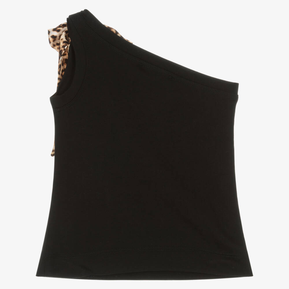 Monnalisa-Элегантный черный топ для девочек | Childrensalon Outlet