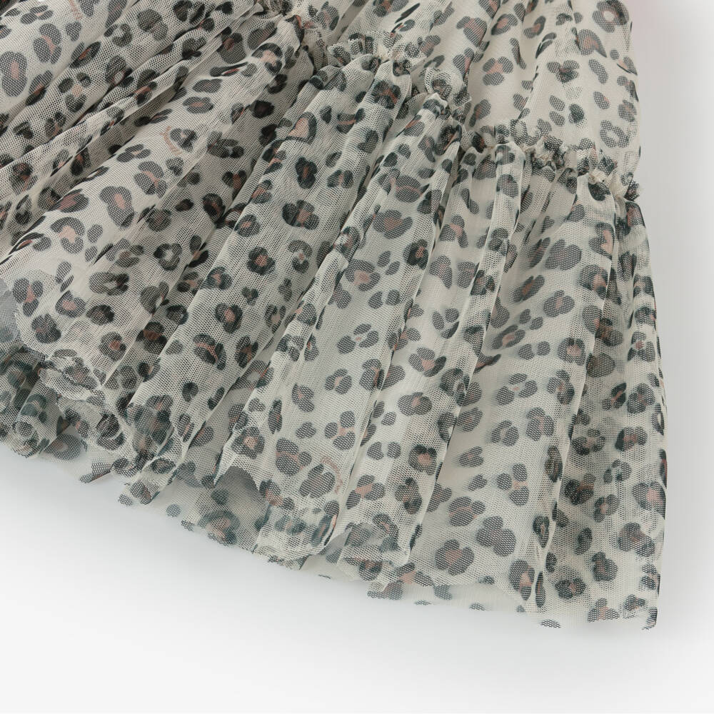 Monnalisa-Элегантная леопардовая юбка-пачка для девочек | Childrensalon Outlet