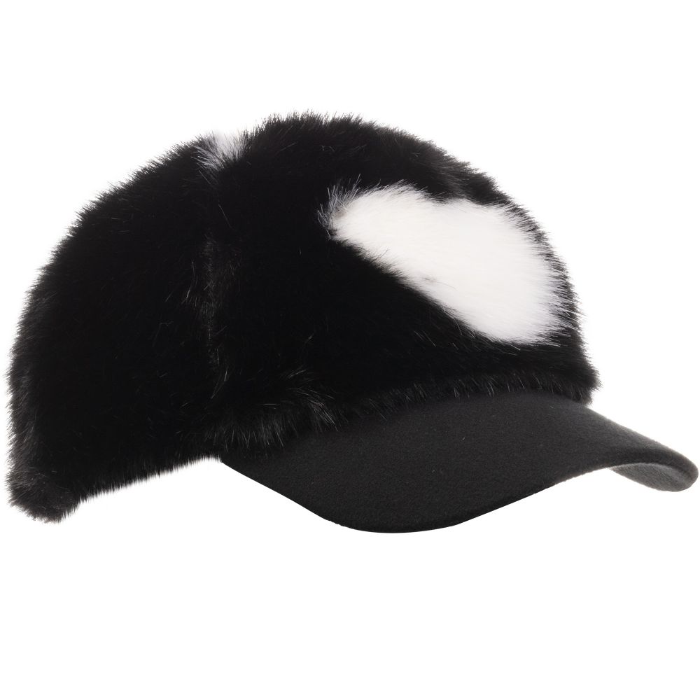 Monnalisa - Girls Faux Fur Cap | Childrensalon